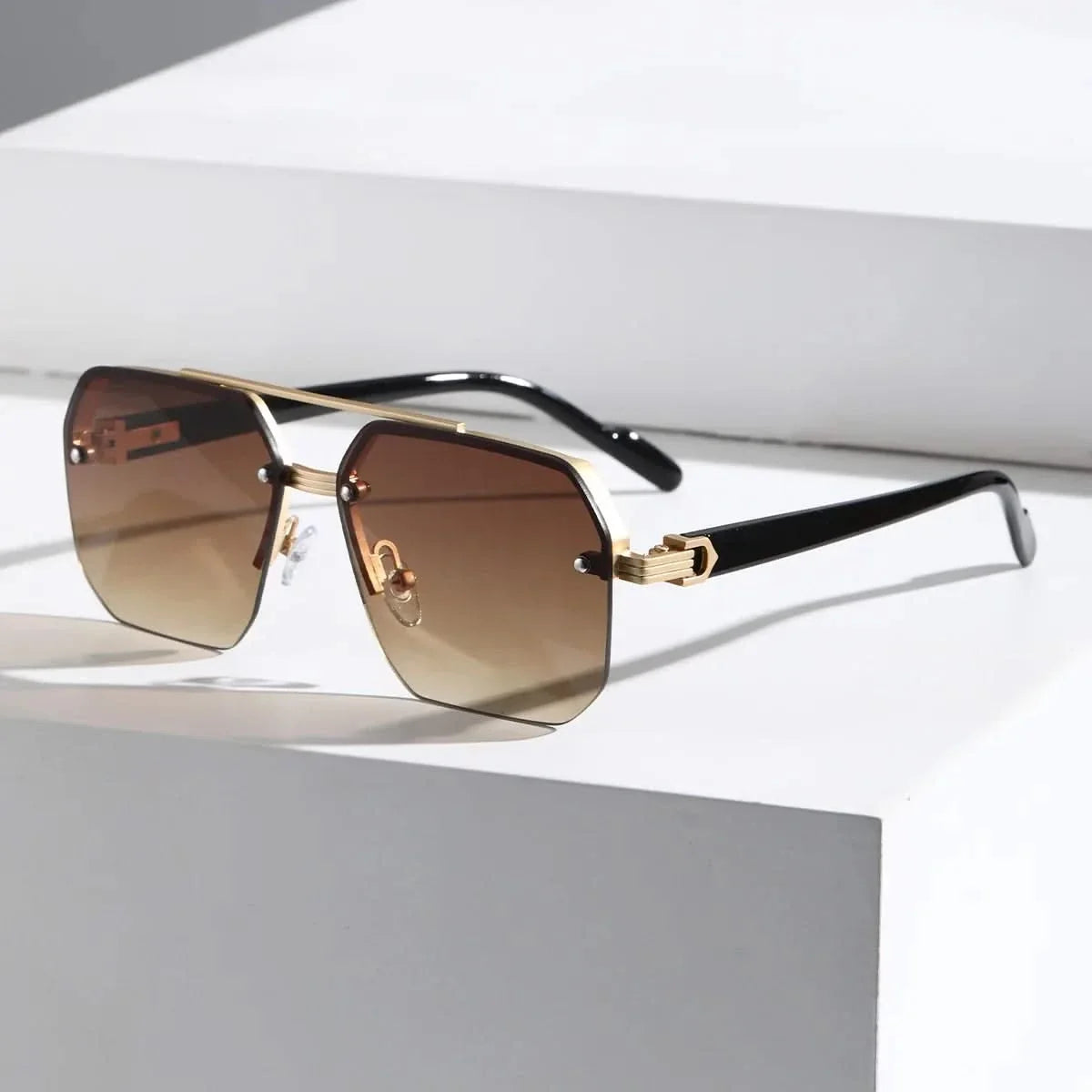 Unisex lightweight sunglasses offering full UV protection. Perfect fashion eyewear accessory.