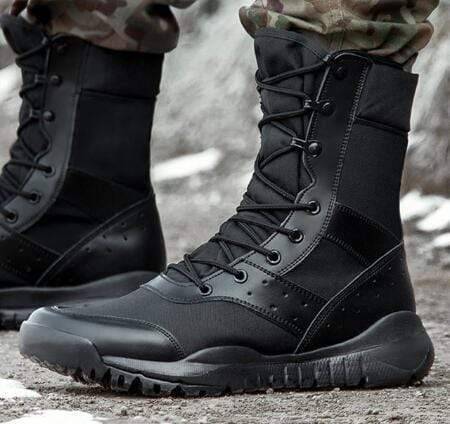 High-performance unisex hiking boots, lightweight design, essential adventure gear for climbing