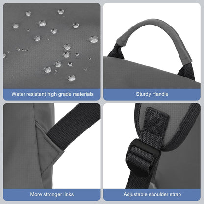 Highly functional lightweight backpack, water-resistant with organized laptop section.