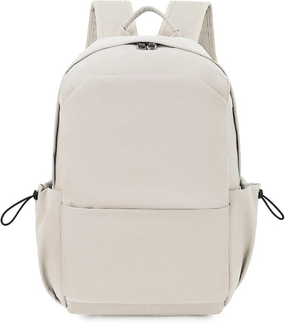 Sleek lightweight backpack for travel and daily carry, featuring water-resistant fabric.