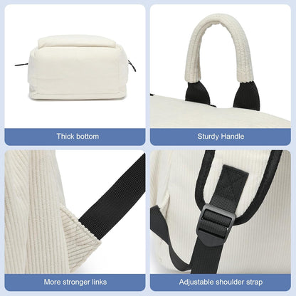 Versatile unisex laptop bag for travel, work, or school; features organized compartments.