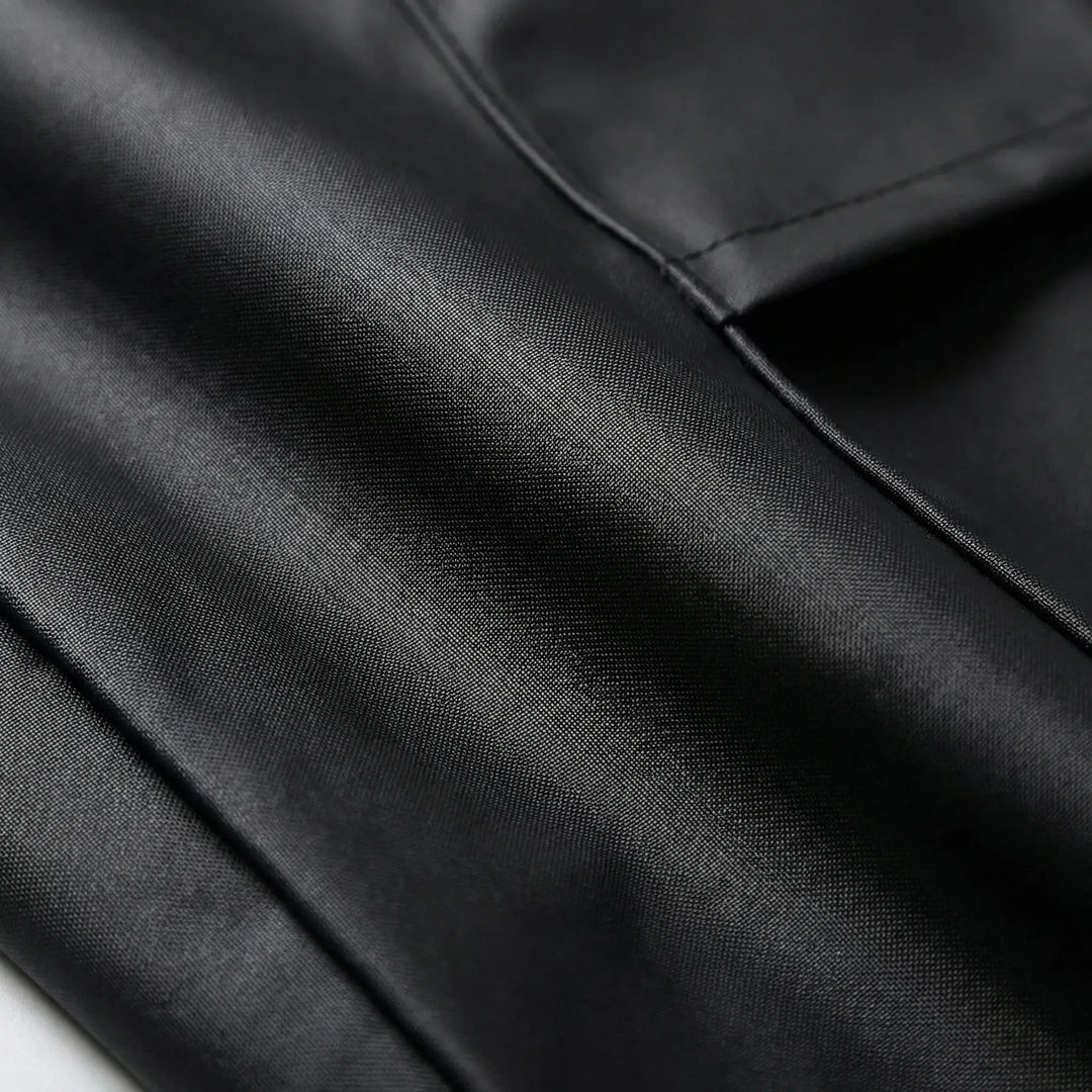 Weatherproof full-length hooded rain jacket, ideal for wet weather outdoor commutes. Durable, waterproof, and unisex.