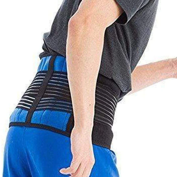 Durable unisex back support brace designed for effective lumbar pain relief, rehabilitation & active use.