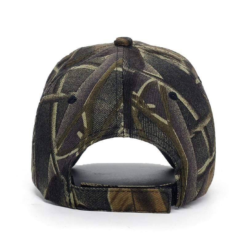 Model wearing a black polyester unisex luminous fishing cap, showing snapback and embroidered design, for night use
