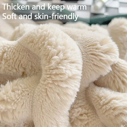 Premium luxury comfort blanket, incredibly soft plush makes a perfect cozy warmth gift.