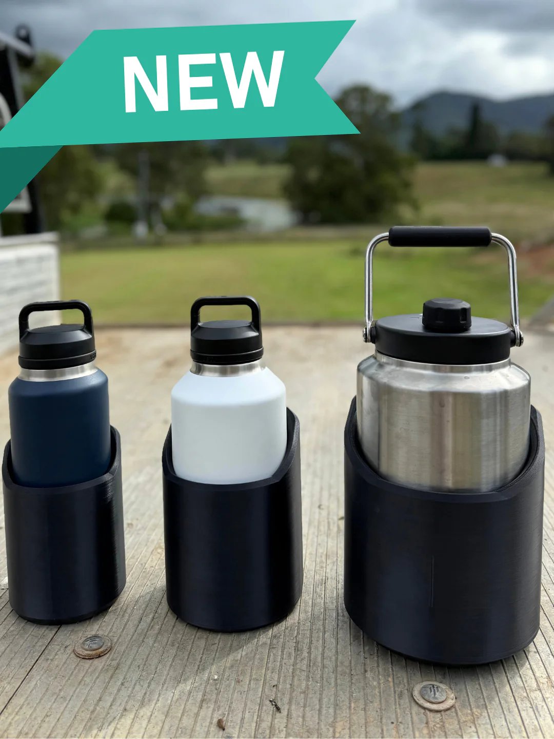 Magnetic tool & drink organizer with secure grip. Attach bottles or tools to metal surfaces in the workshop.
