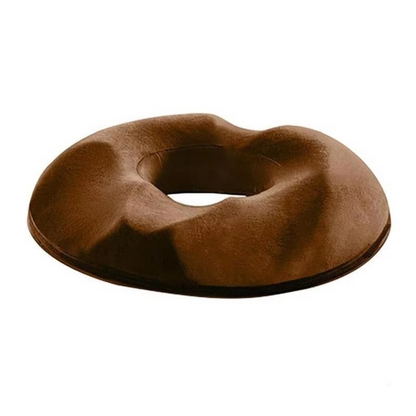 Comfortable memory foam donut cushion for tailbone and posture support in any seat.