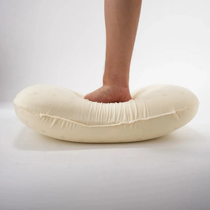 Ergonomic memory foam camping pillow, ideal travel accessory for all seasons