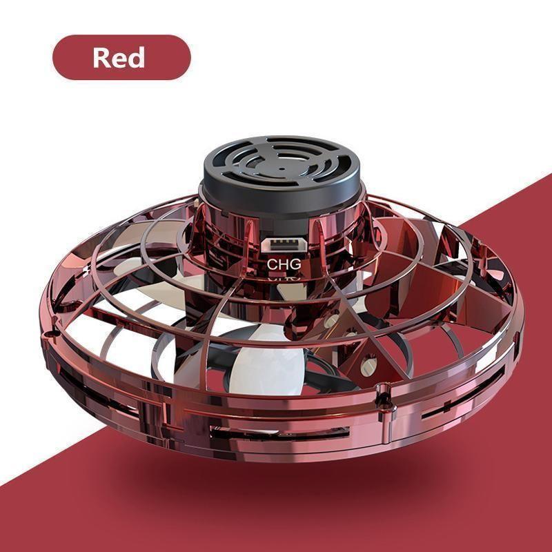 Exciting hand-controlled mini drone, a helicopter flying toy with bright LED lights for endless indoor fun.