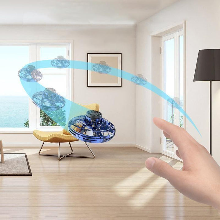 Compact mini drone with mesmerizing LED lights, offering a fantastic flying experience as a kids gift.