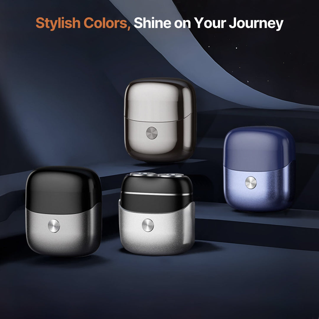 Durable waterproof mini electric shaver, suitable for daily use and all travel adventures