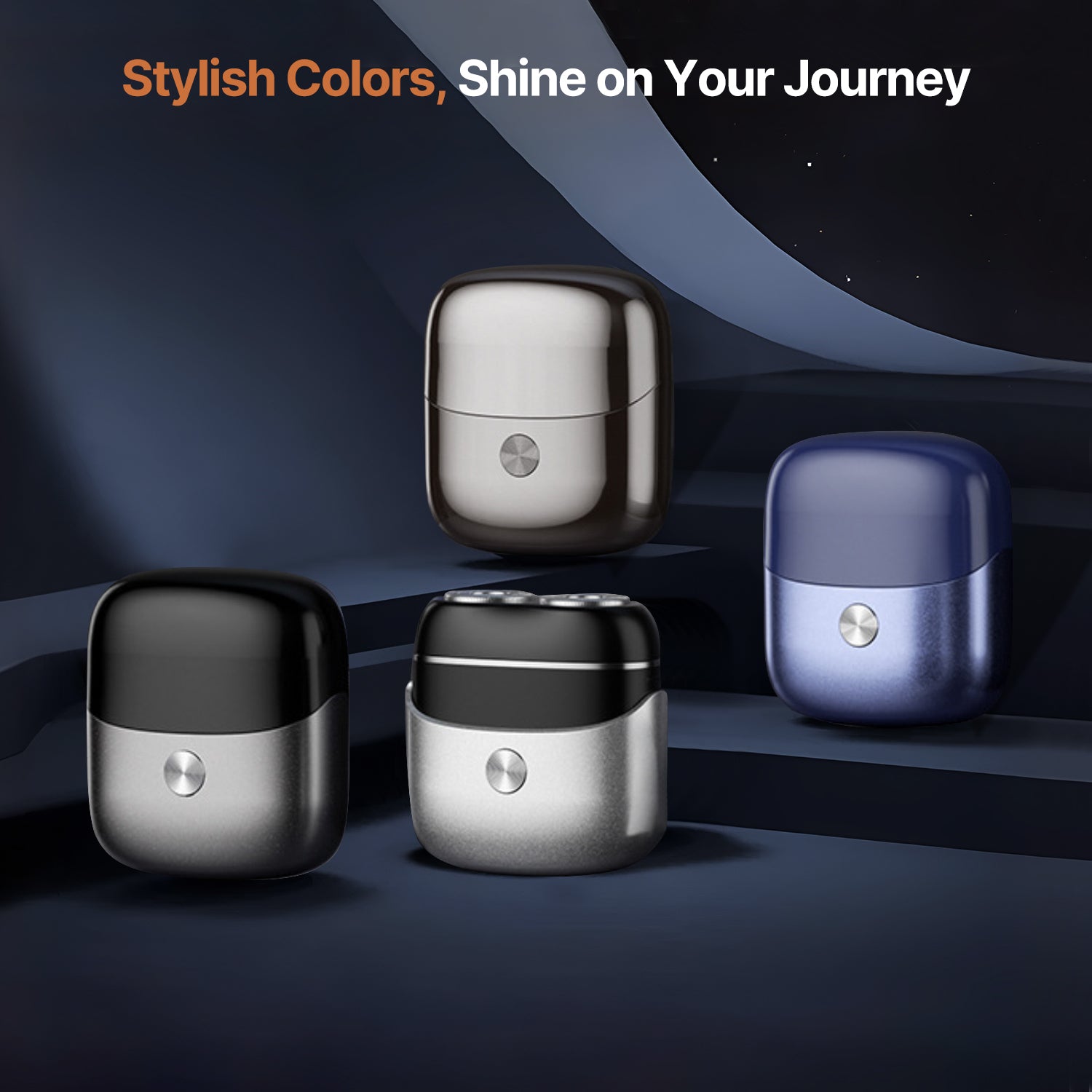 Durable waterproof mini electric shaver, suitable for daily use and all travel adventures