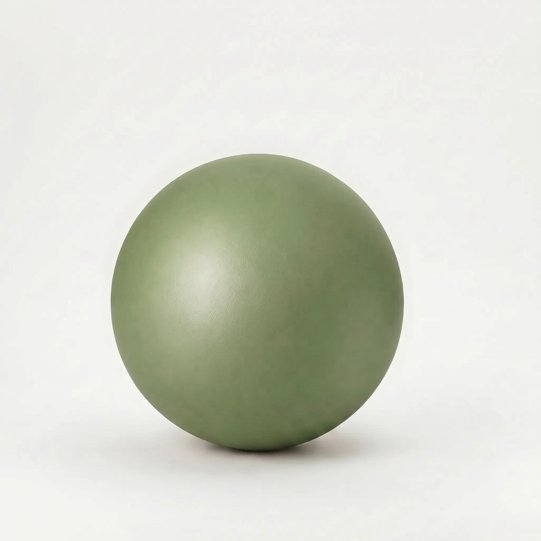 Versatile mini yoga & pilates ball, essential fitness equipment for core, flexibility, and strength training.