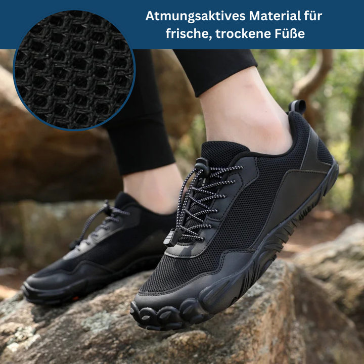 Unisex athletic barefoot shoes designed for hiking and minimalist outdoor activities