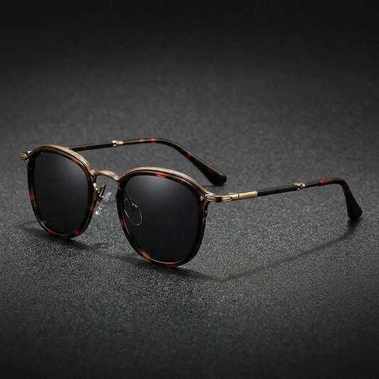 Unisex Modern Round UV400 Protection Sunglasses. Stylish anti-glare shades, comfortable fit.