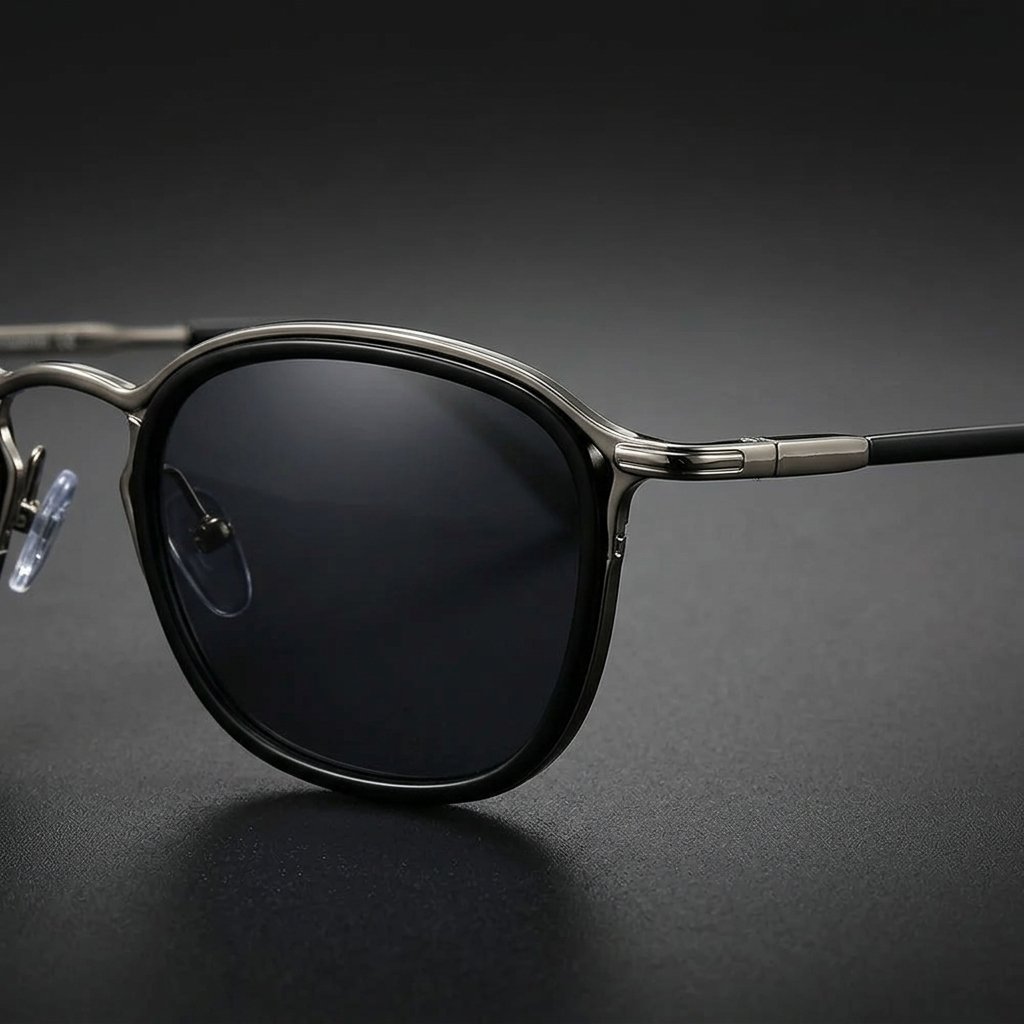 Copper Tortoise Modern Round Unisex UV400 Shades. Comfortable, anti-glare eye protection.