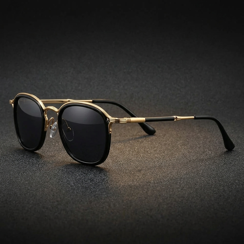 Modern Round Unisex UV400 Protection Shades. Anti-glare, comfortable fit eyewear.