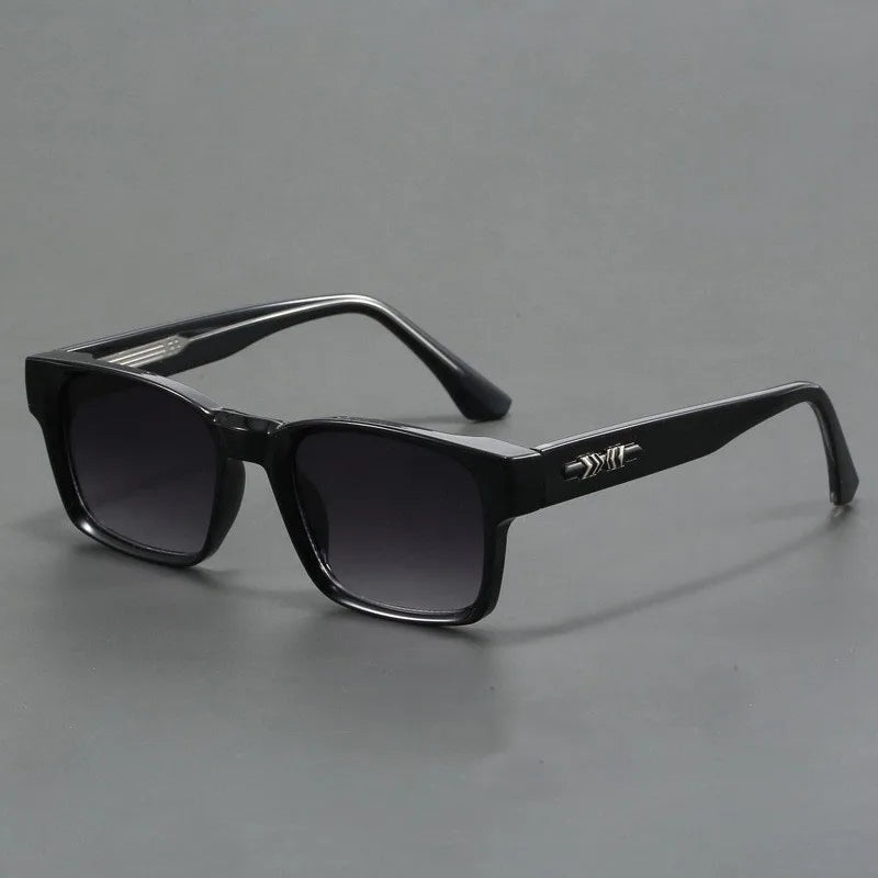 Versatile square frame sunglasses, unisex, with UV400 protection. Perfect modern shades for any look.