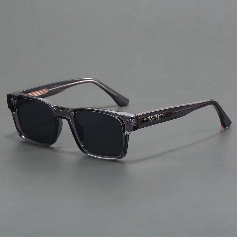 Durable unisex square sunglasses for outdoors, essential UV protection. Modern style, lightweight design.
