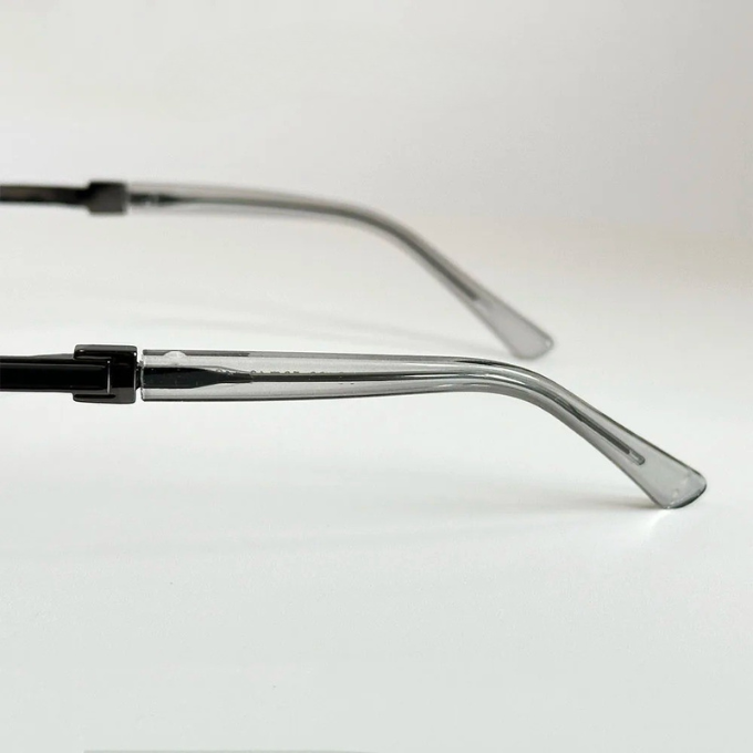 Retro square metal frame sunglasses, Monaco gradient UV protection lenses, unisex fashion eyewear.