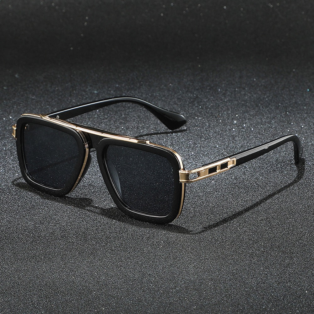 Protective Monarc Square Sunglasses featuring UV400 lenses and a strong metal frame for sun safety.