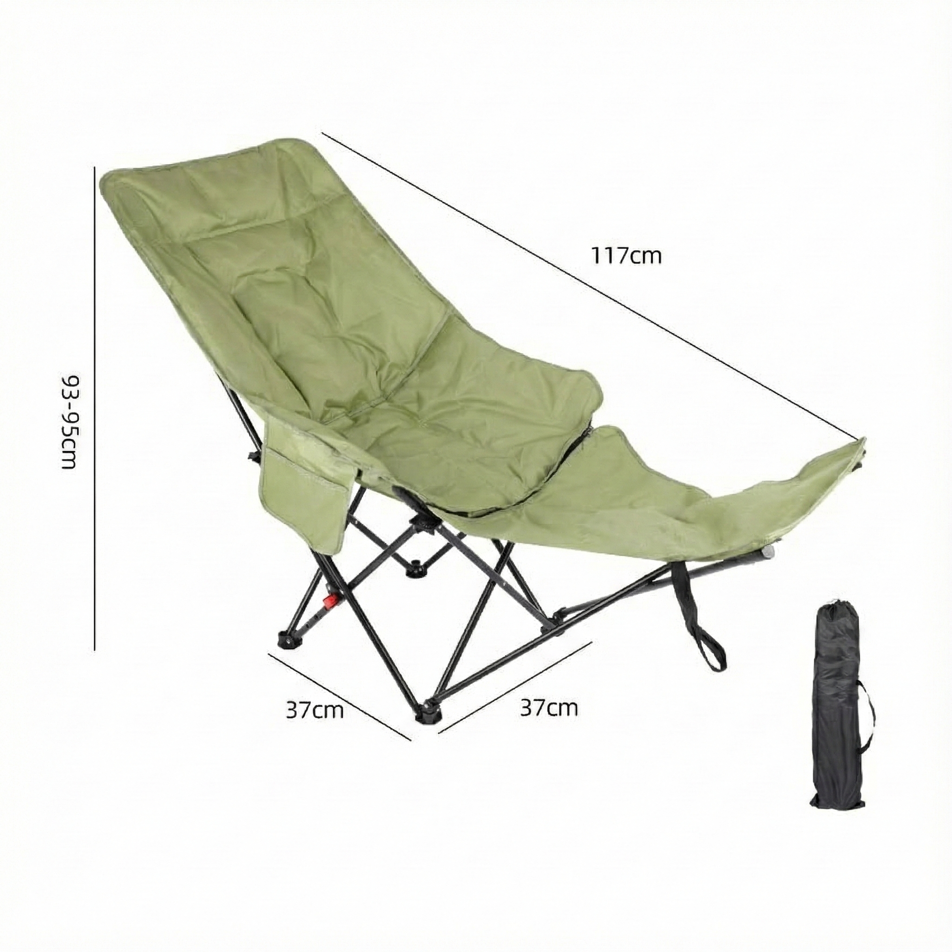 Leisure moon chair with adjustable leg rest, inviting relaxation in any outdoor or indoor setting.
