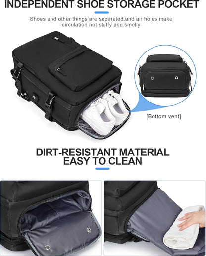 Compact multi-compartment laptop carry bag, unisex, adjustable shoulder strap for daily essentials.