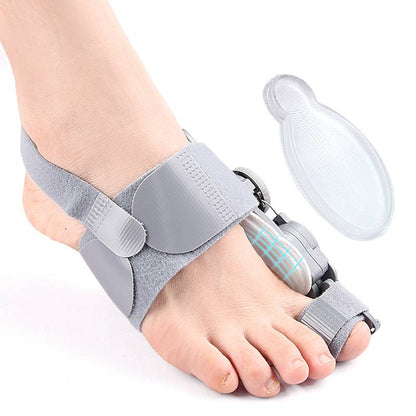 Natural bunion relief device: Silicone toe spacer for corrective foot alignment, comfort, and bunion pain prevention.