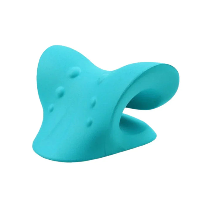 Home therapy device for chronic neck and shoulder discomfort.