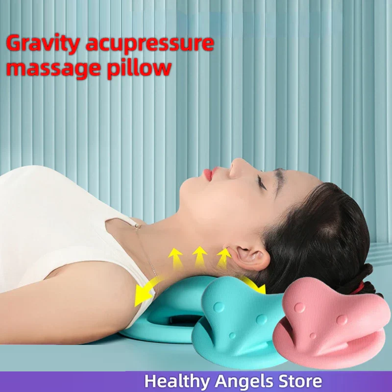 Unisex tension relief cushion, promotes relaxation & wellness.