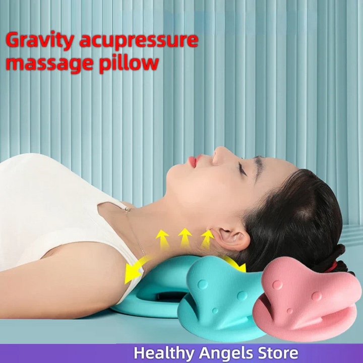 Unisex tension relief cushion, promotes relaxation & wellness.