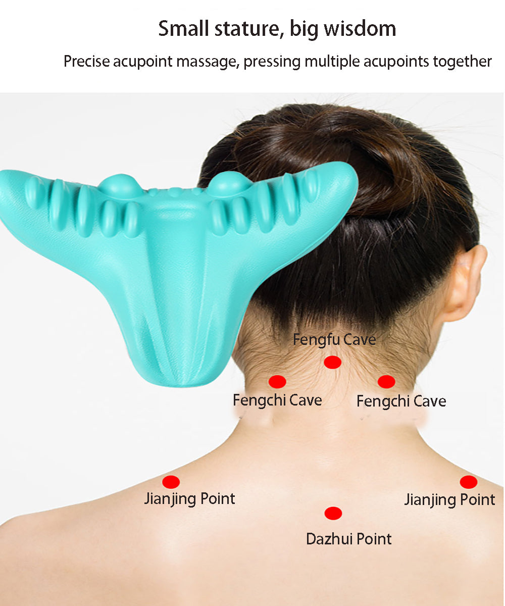 Unisex wellness cushion for tension relief & spinal health.
