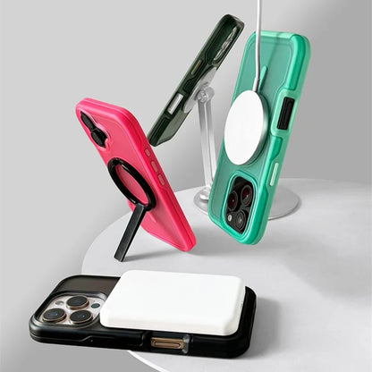 Vibrant Neon iPhone case with magnetic wireless charging. A durable, protective, dustproof phone cover & accessory.