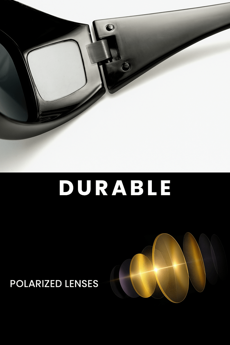 Advanced night vision driving glasses provide glare protection, making night, fog, & rain driving safer & clearer.