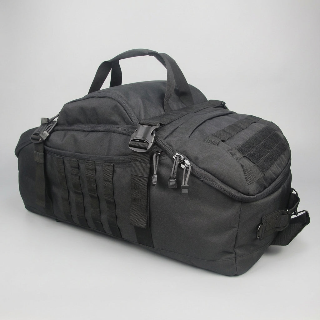 Nomadridge large capacity travel duffel bag with durable handles, acting as a convenient tote for gym or travel.
