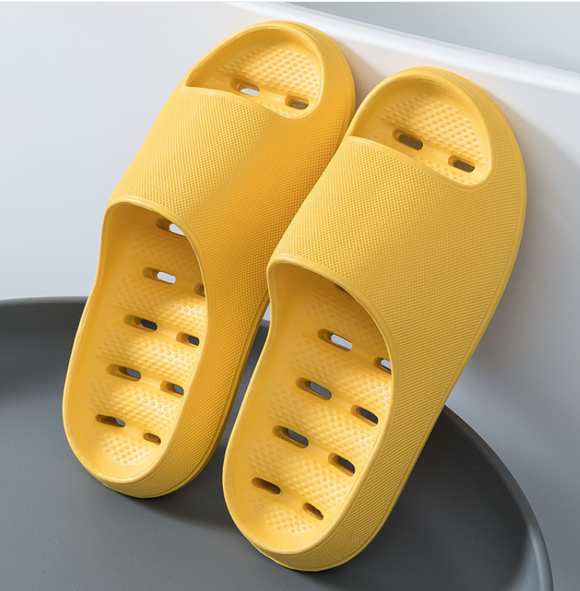 Ultimate comfort unisex bathroom slippers. Soft, non-slip design, ideal for home, shower, or spa use.