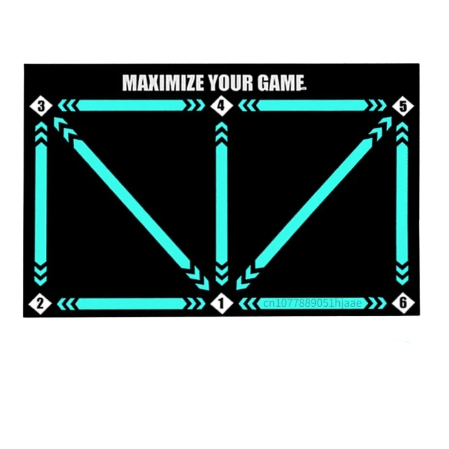 High-quality non-slip training mat, essential fitness equipment for soccer players to master ball control skills.