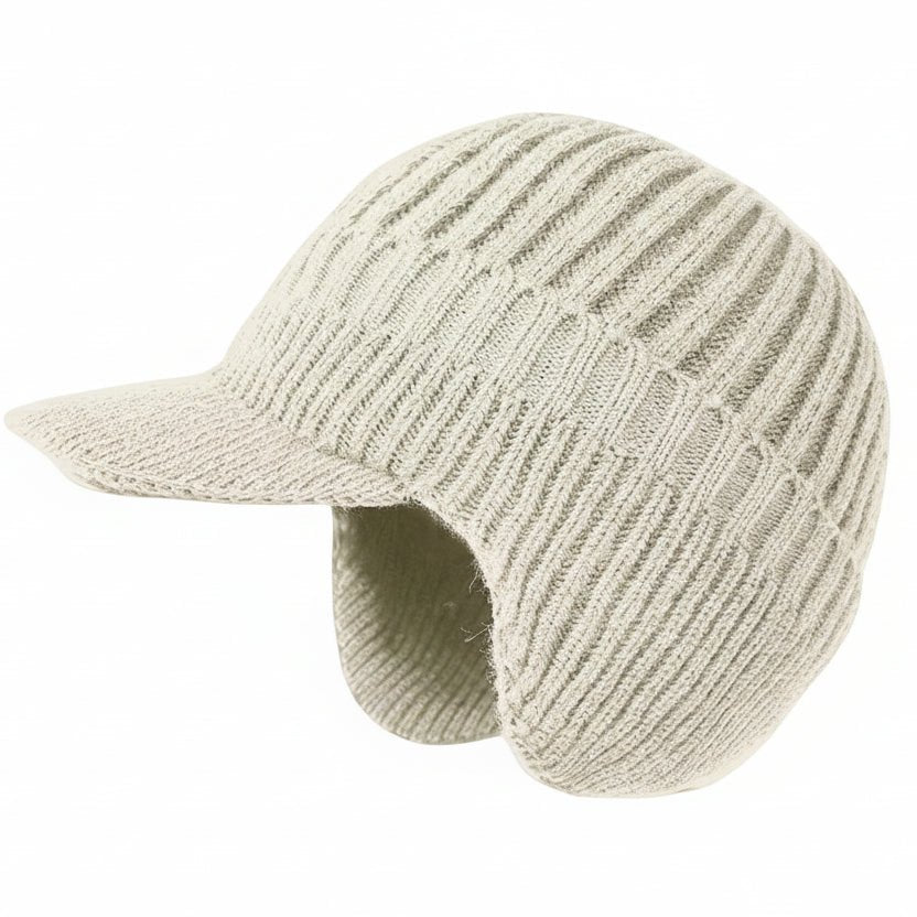 Soft & warm unisex Nordic winter hat with cozy lining & snug fit. Essential cold weather headwear for all.