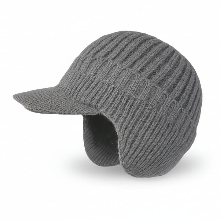 Versatile unisex Nordic winter hat. Snug fit, warm lining, ideal headwear for any cold weather outing or sport.