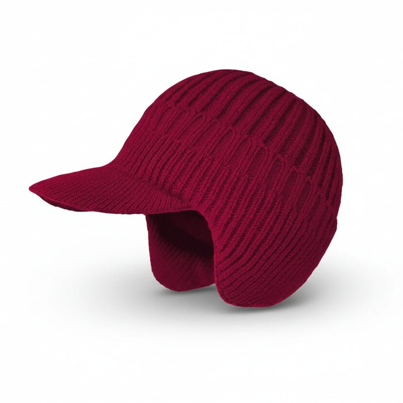 Cozy unisex Nordic winter hat. Warm lining & snug fit beanie for superior cold weather protection & style.