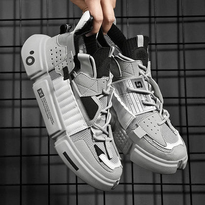 Versatile NOVA Bold Asymmetrical athletic sneakers, providing shock-absorbing comfort for everyday unisex wear.