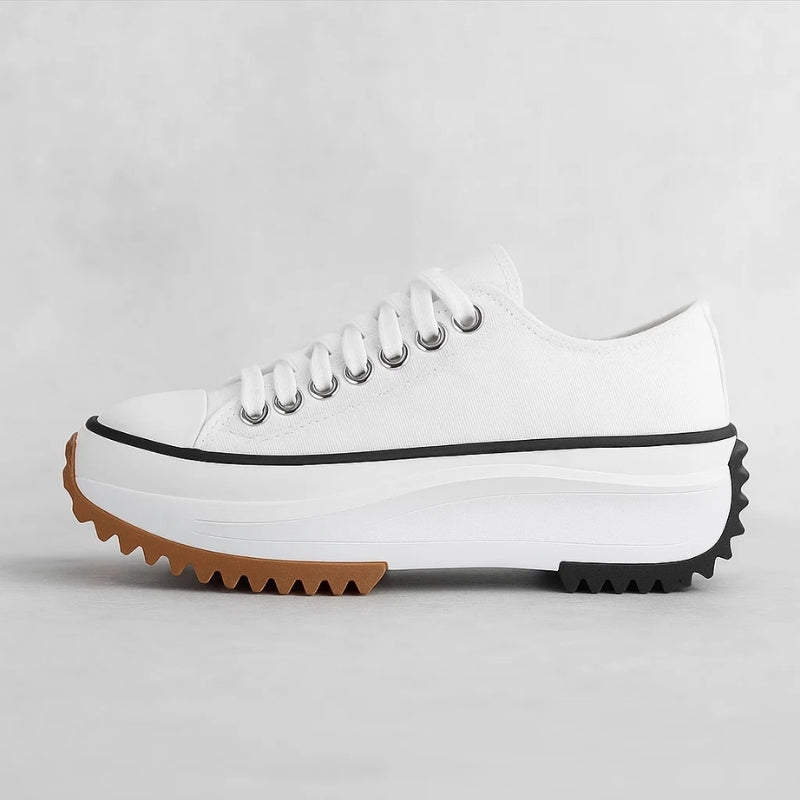 Supportive orthopedic sneakers, unisex design, offering arch support for improved walking comfort.