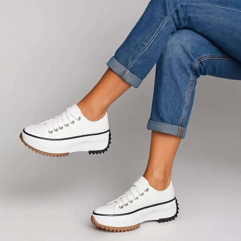 Comfortable unisex sneakers for walking, featuring arch support to promote foot health.