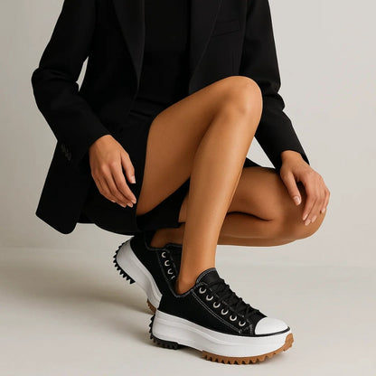 Modern unisex orthopedic sneakers with built-in arch support for all-day comfortable walking.