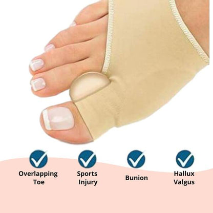 Effective bunion corrector & toe separator designed for hallux valgus, promoting foot health and pain relief.