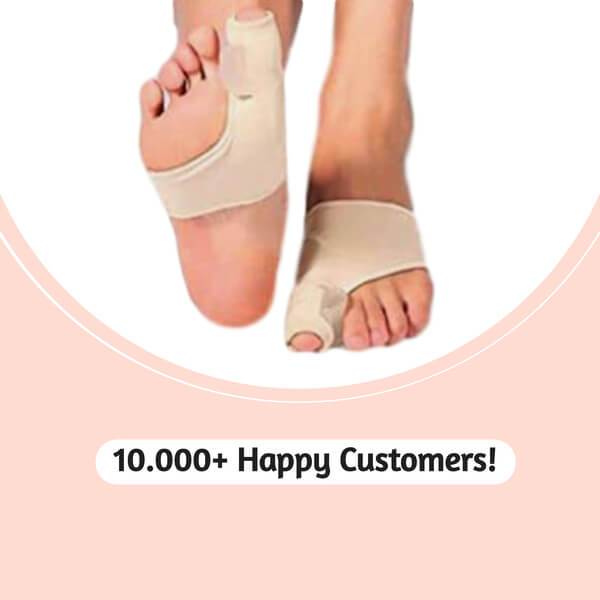Durable unisex bunion corrector for long-term hallux valgus and hammertoe correction & lasting pain relief.