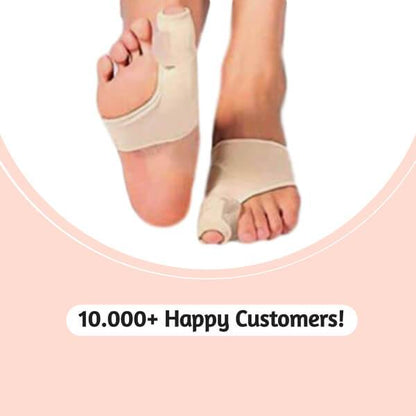 Durable unisex bunion corrector for long-term hallux valgus and hammertoe correction & lasting pain relief.