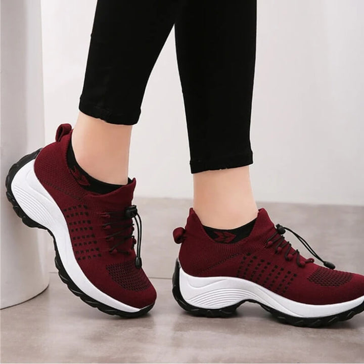 Stable orthopedic footwear with arch support for daily wear & active living.