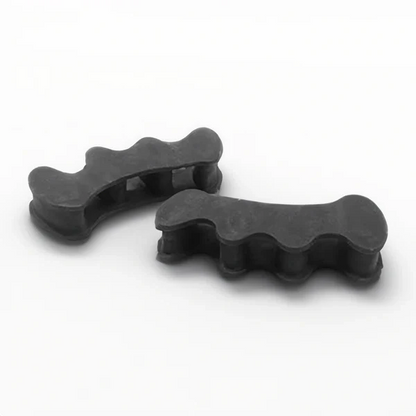 Unisex foot alignment splint correcting hammer toe & bunions, flexible silicone provides gentle pain relief.