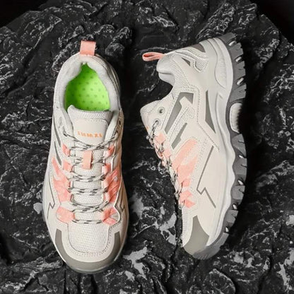 Outdoor orthopedic walking shoes for hiking, featuring excellent arch support for comfort